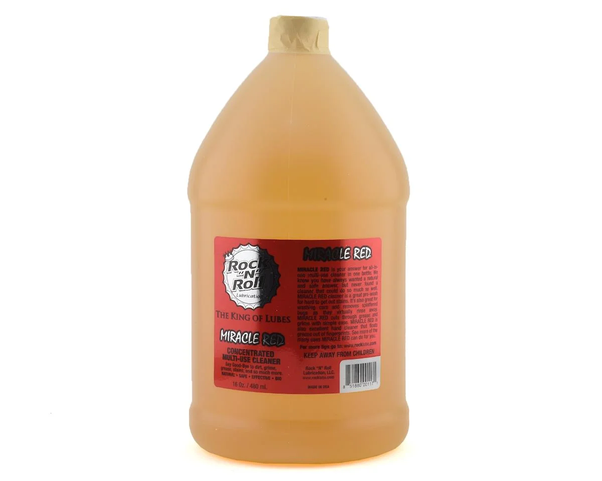 Rock "N" Roll Miracle Red Bio-Cleaner/Degreaser (Jug) (1 Gallon)
